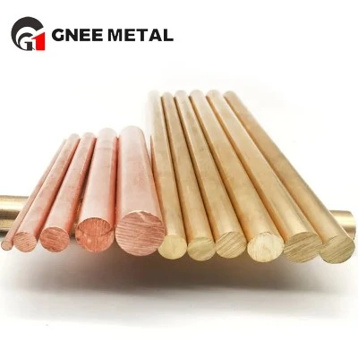 Grounded Pure C3603 Copper Rod Grounded Pure C3603 Copper Rod