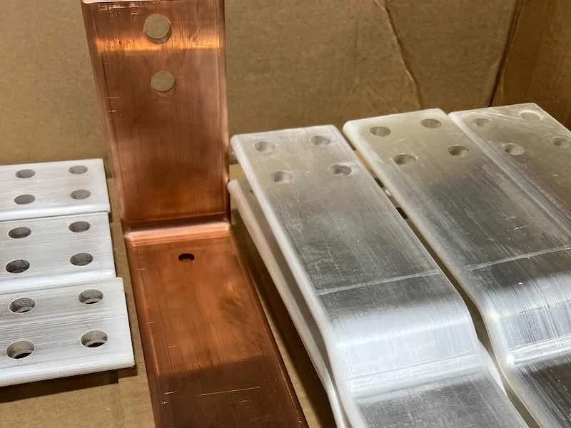 tin plated copper busbar